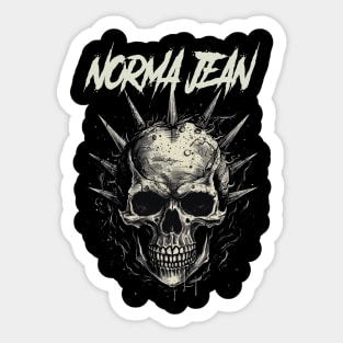 NORMA JEAN MERCH VTG Sticker